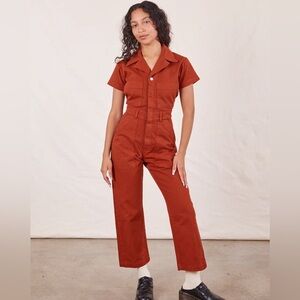 Big Bud Press Petite Short Sleeve Jumpsuit